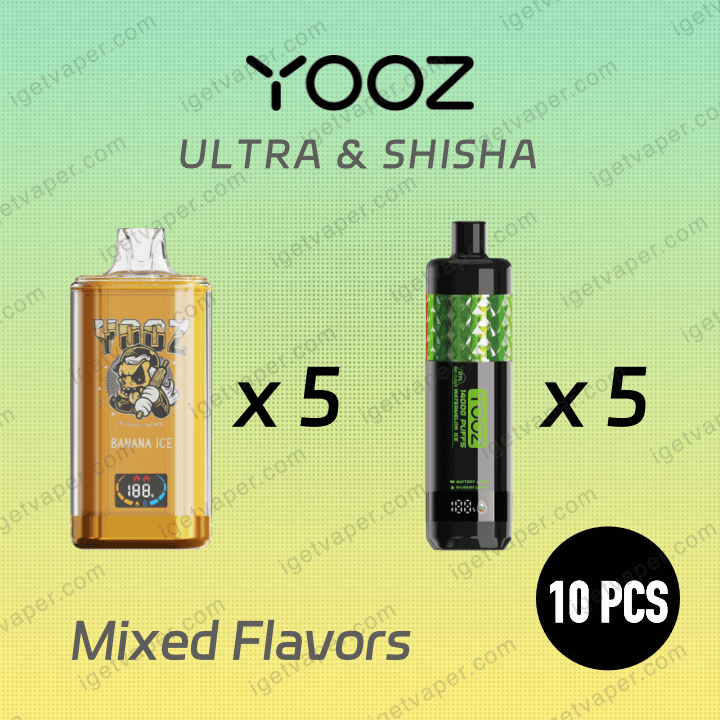 SHISHA x5pcs + ULTRA 15000 x5pcs