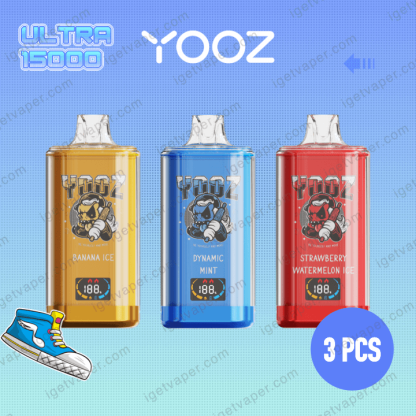 YOOZ ULTRA 15000 x 3pcs