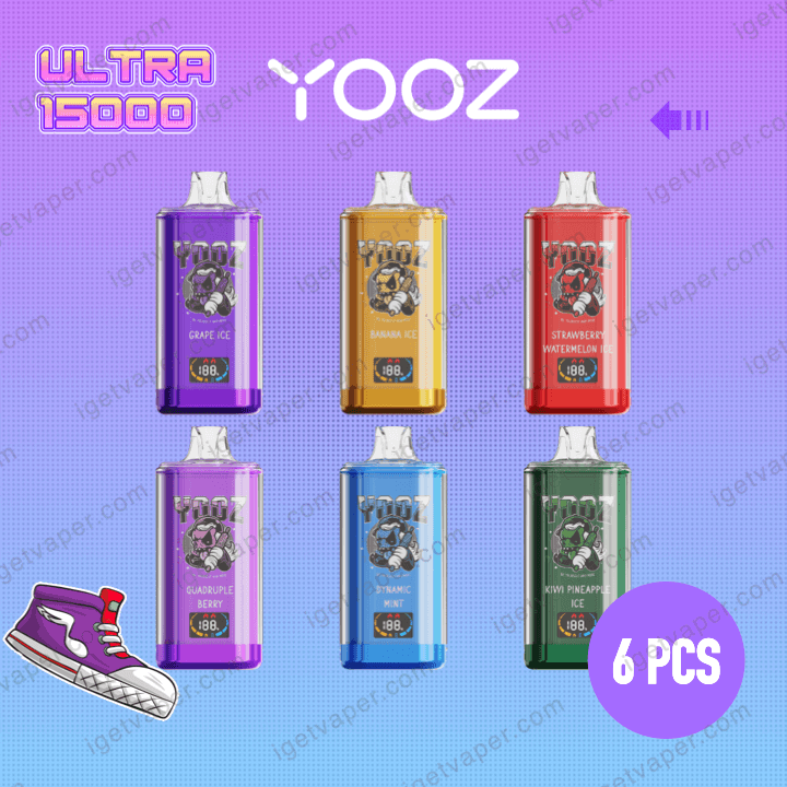 YOOZ ULTRA 15000 x 6pcs