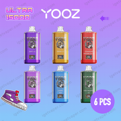 YOOZ ULTRA 15000 x 6pcs