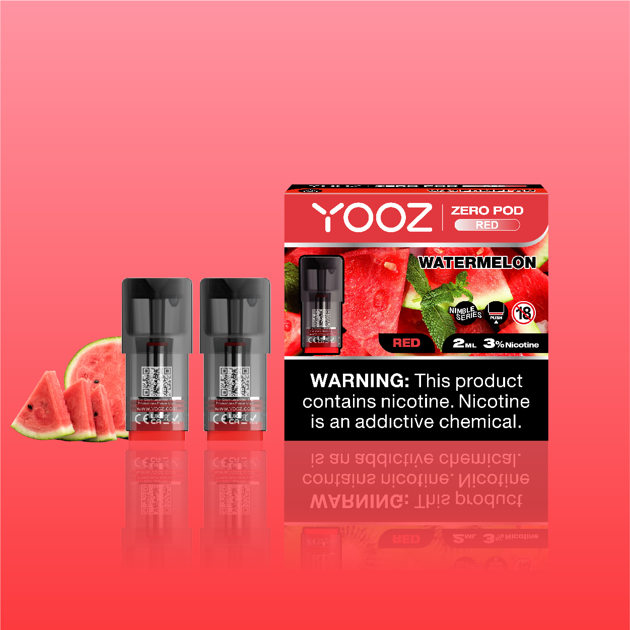 Watermelon - YOOZ ZERO V3 POD