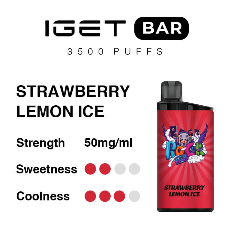 STRAWBERRY LEMON-I GET BAR 3500 PUFFS