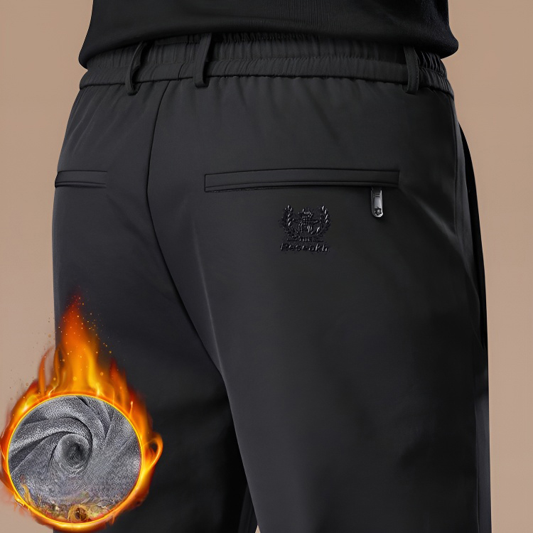 裏起毛ストレッチスリムパンツ