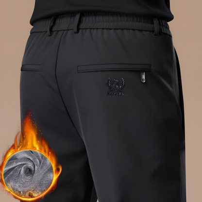 裏起毛ストレッチスリムパンツ