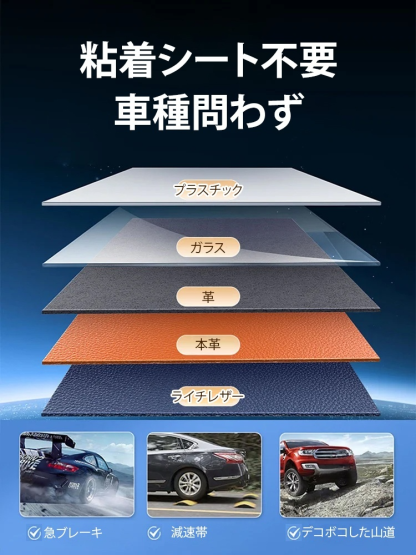 ダッシュボード用車載スマホホルダー