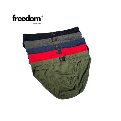 FREEDOM Men Underwear Cotton Brief (5 Pcs) FD051-5