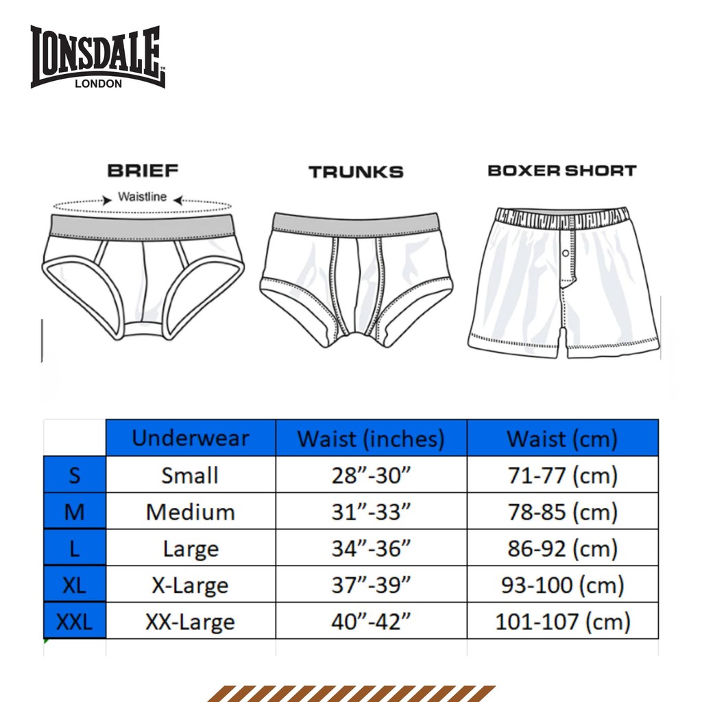 LONSDALE SUPERFINE MICROFIBER 2PK TRUNK MENS LON1007-S2