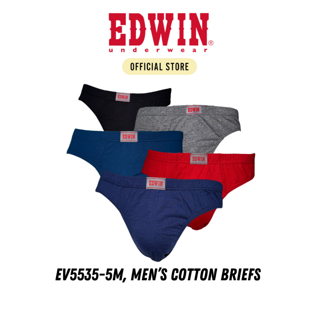 Edwin Underwear Cotton Edwin Mini Brief (5 Pcs) EV5535-5M