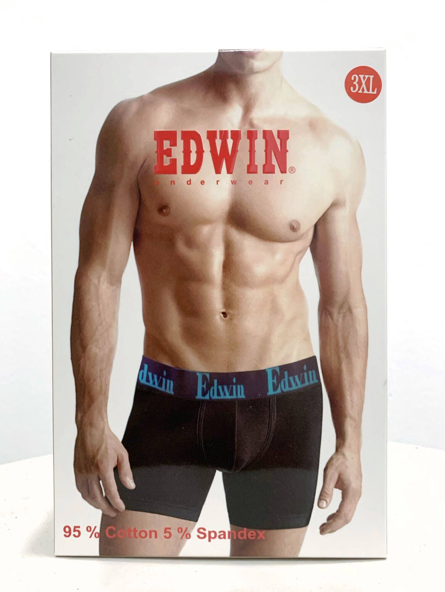 【EV6033】 Edwin underwear Cotton Spandex Big & Tall, TRUNK 2pcs