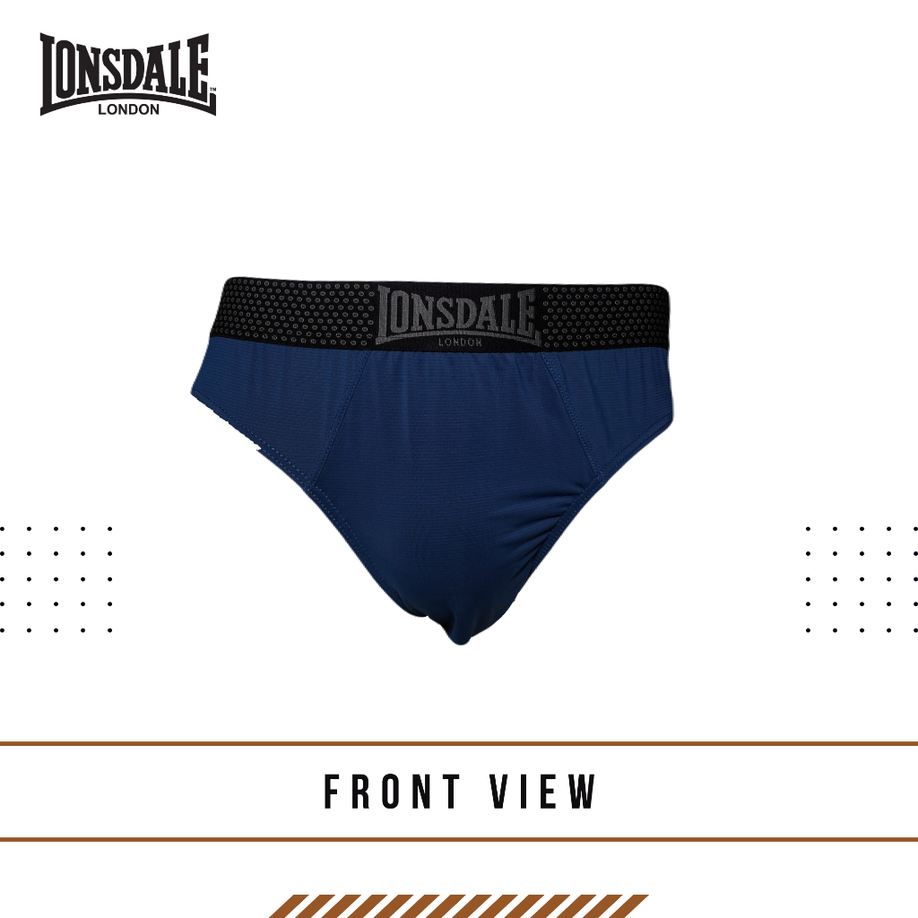 LONSDALE SUPERFINE MICROFIBER 3PK BRIEF MENS LON1015-M3