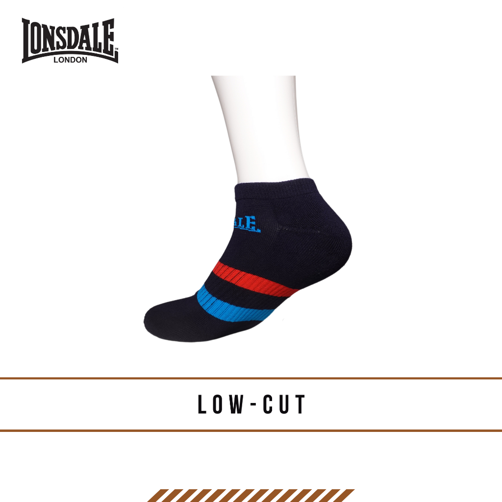 Lonsdale 3 Pack Ankle Socks LONS28143