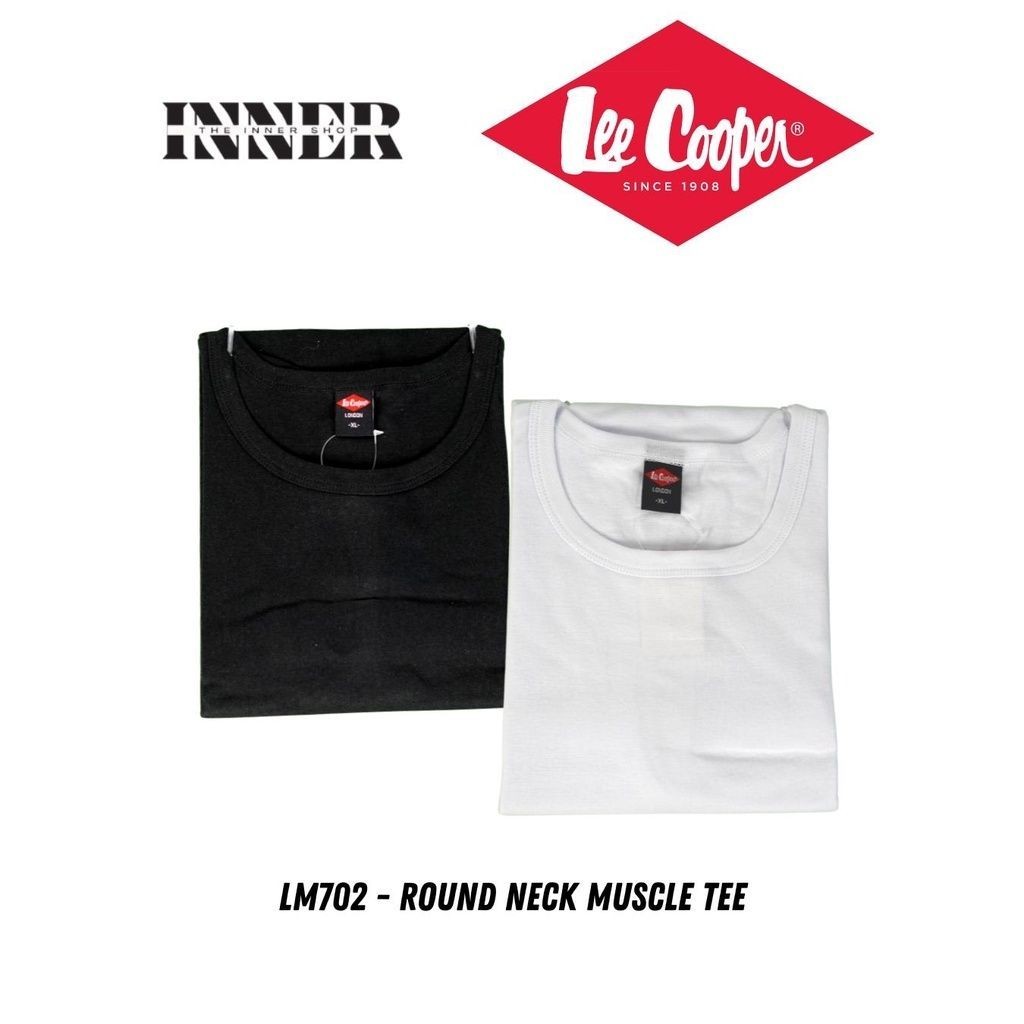 【LM702】 Lee Cooper MUSCLE TEE 100% Premium Cotton
