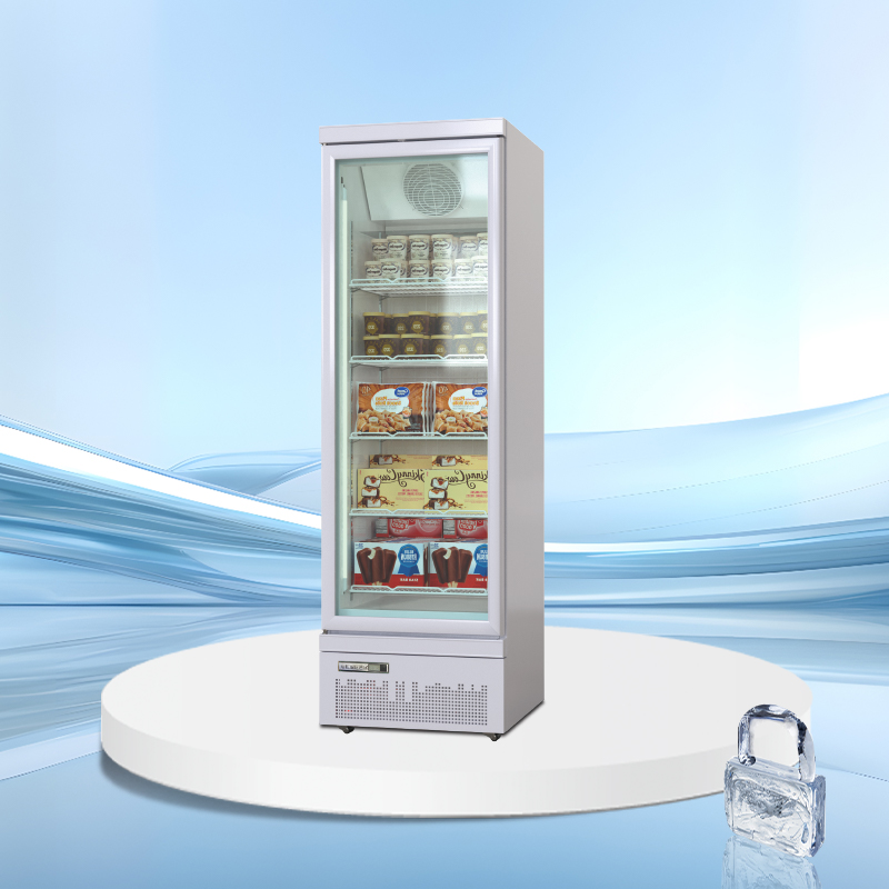 Bottom mounted upright display cooler | AGF-BA Series 