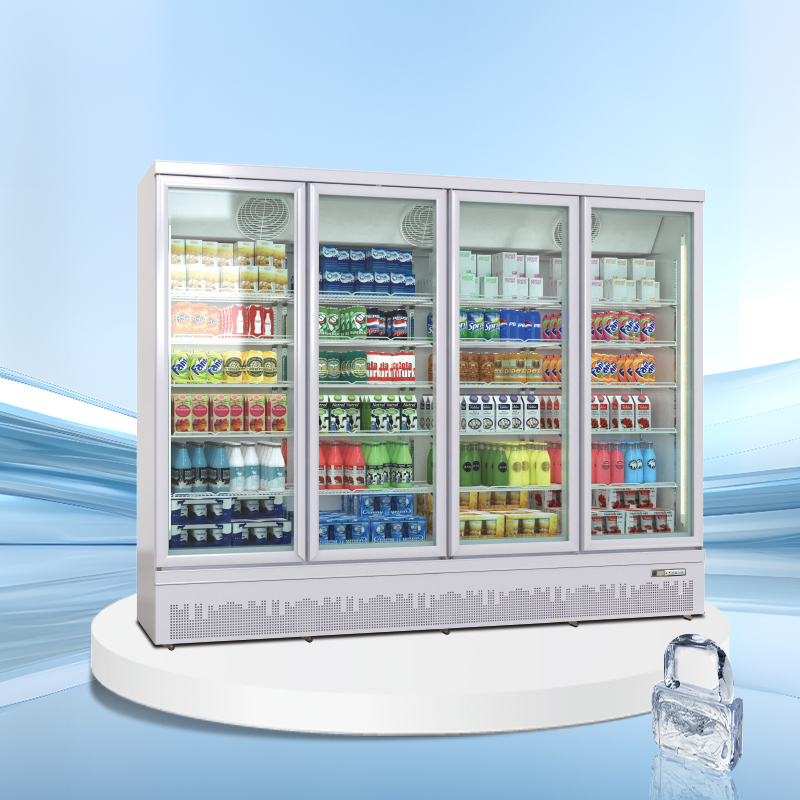 Bottom Mounted Upright Display Cooler | AC Series | AGR-BA