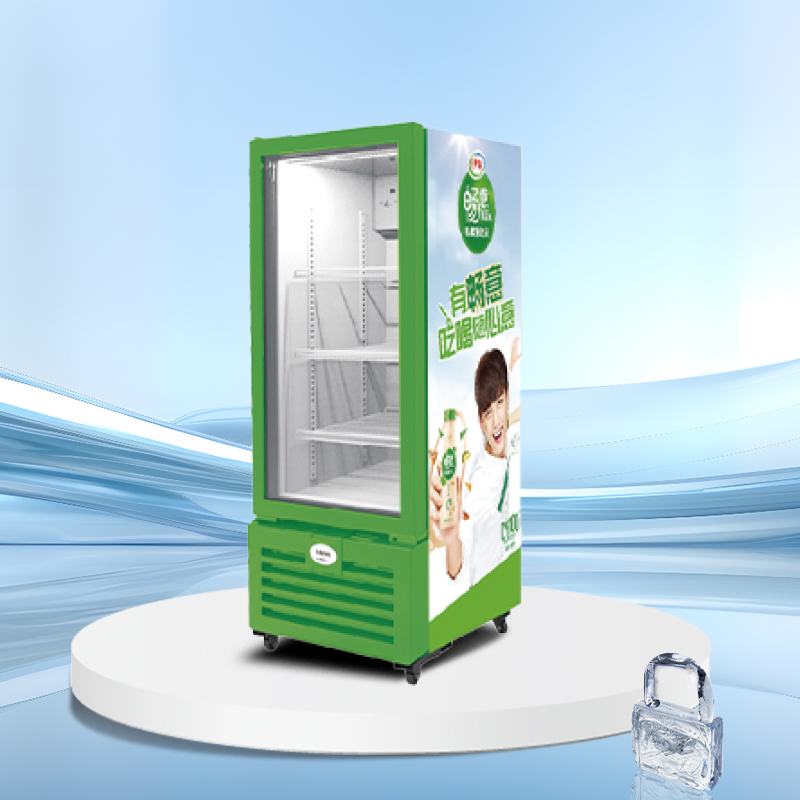 Glass door upright display cooler | AH Series | AHC