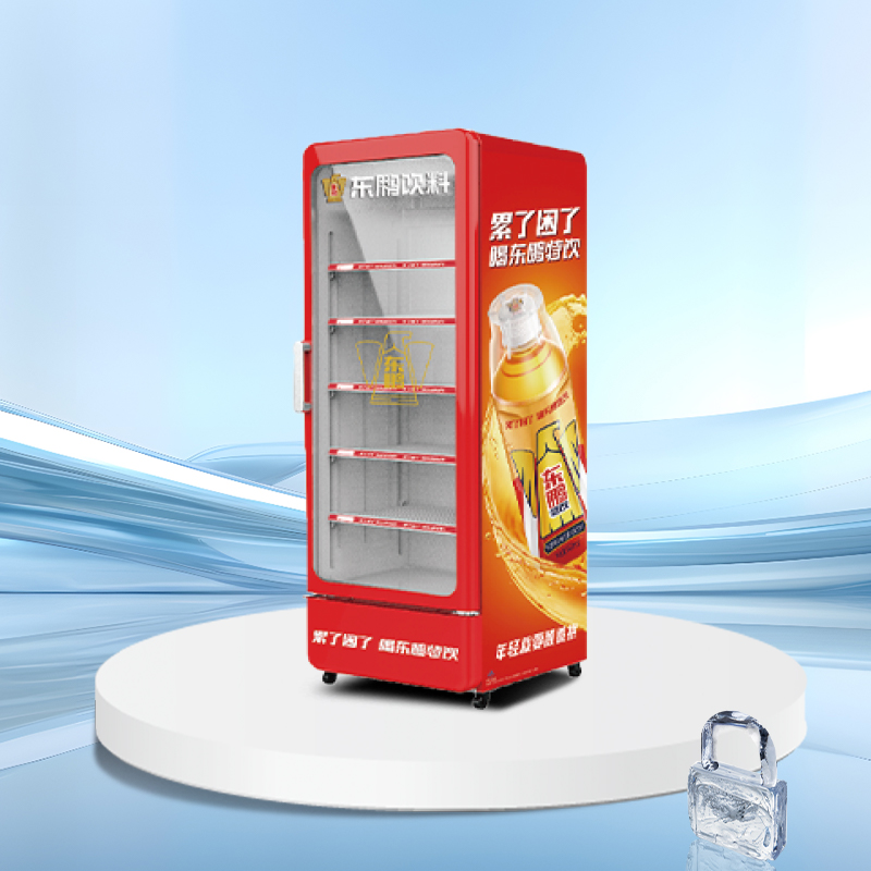 Glass door upright display cooler | AH Series | AHC