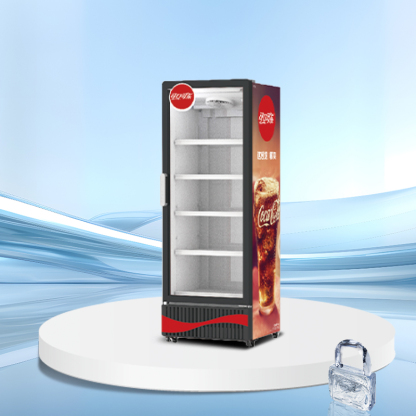 Glass door upright display cooler | AH Series | AHC