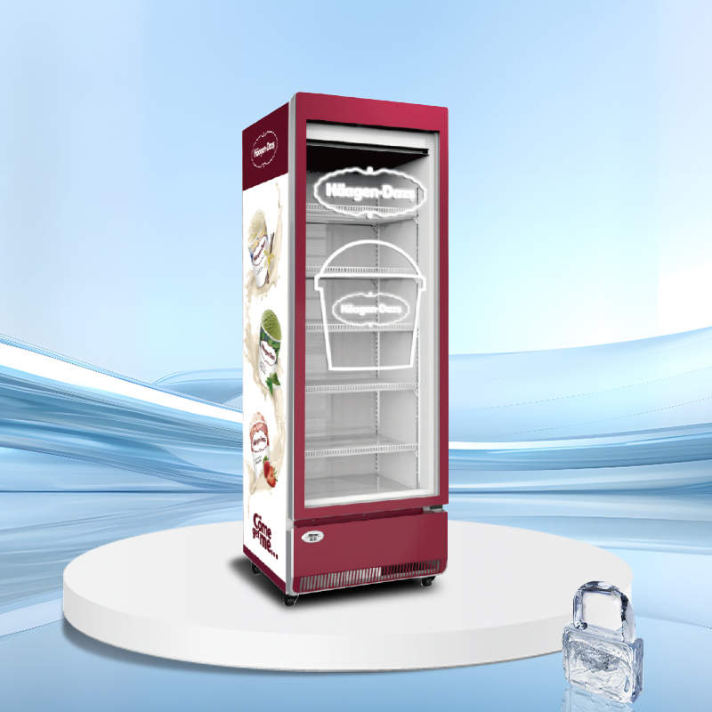 Glass door upright display freezer | AH Series | AHD