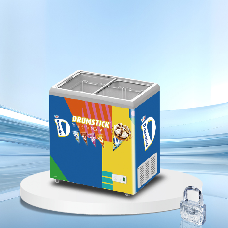 Glass lid horizontal ice cream display freezer丨AH SERIES丨AHIC