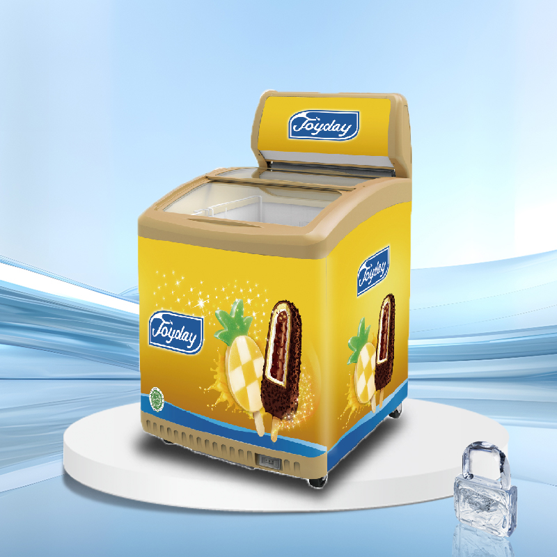 Glass lid horizontal ice cream display freezer丨AH SERIES丨AHIC