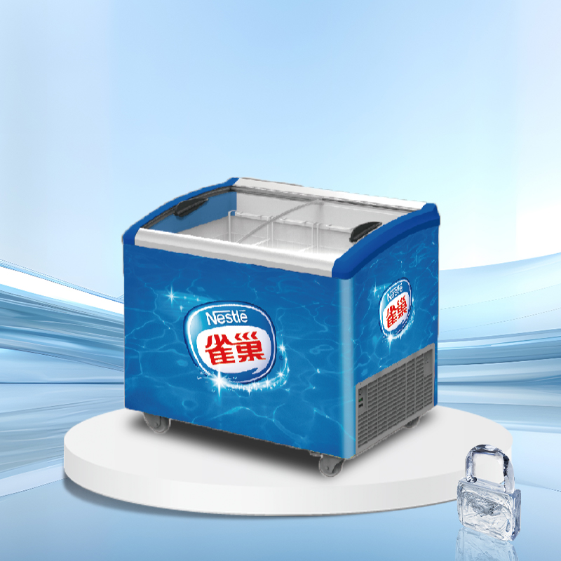 Glass lid horizontal ice cream display freezer丨AH SERIES丨AHIC