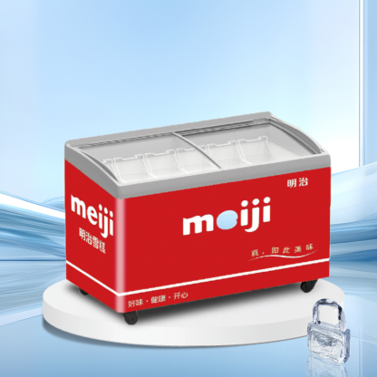 Glass lid horizontal ice cream display freezer丨AH SERIES丨AHIC