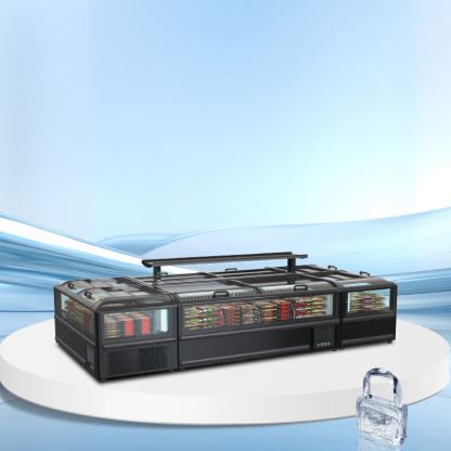 Glass display combine island freezer丨AC/AH SERIES丨AIF-B