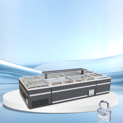 Glass display combine island freezer丨AC/AH SERIES丨AIF-C