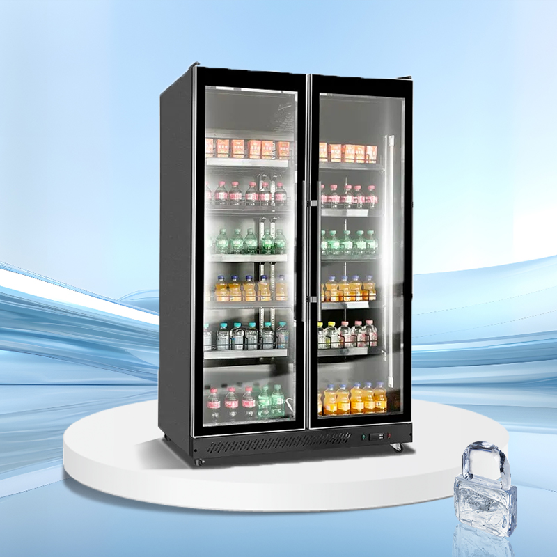 Glass door upright display cooler | AL Series | AL-FMA