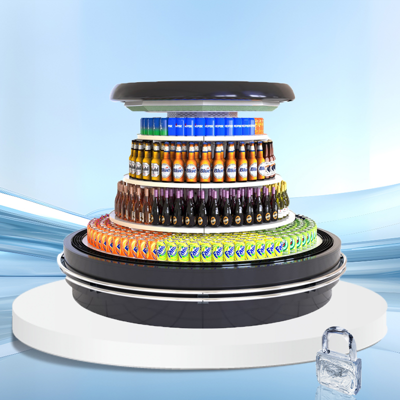 OPEN SEMI VERTICAL MULTIDECK丨AC SERIES丨ASVMR-R