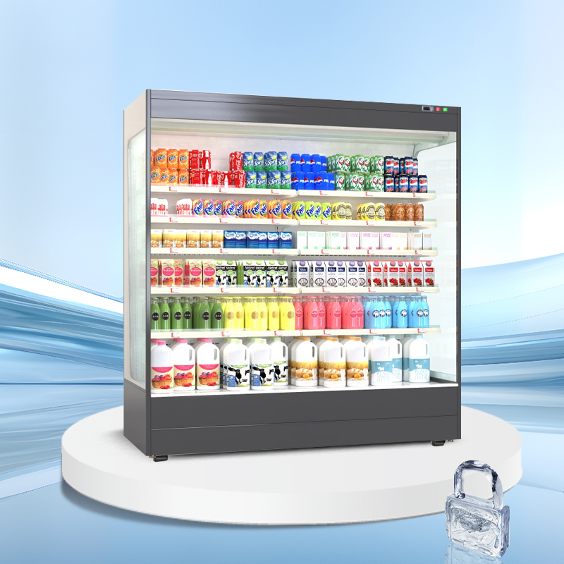 Remote dual air curtain open chiller丨AC SERIES丨AVMR-B