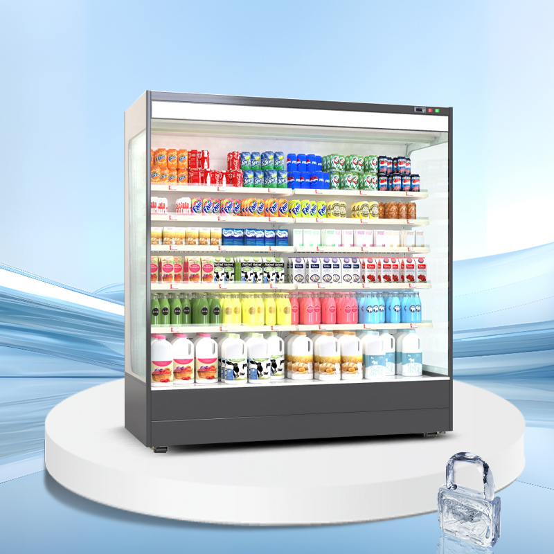 Remote dual air curtain open chiller丨AC SERIES丨AVMR-B