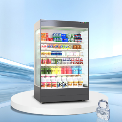 Remote dual air curtain open chiller丨AC SERIES丨AVMR-B