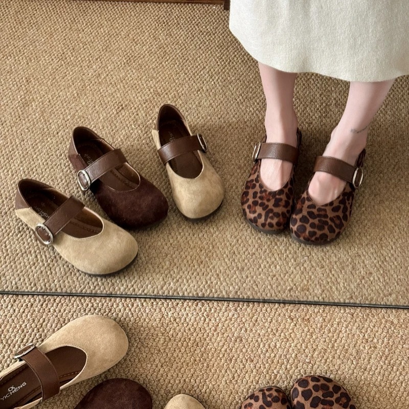 瑪莉珍便鞋 勃肯風兩穿 秋季百搭 軟Q厚底 配裙褲都好看