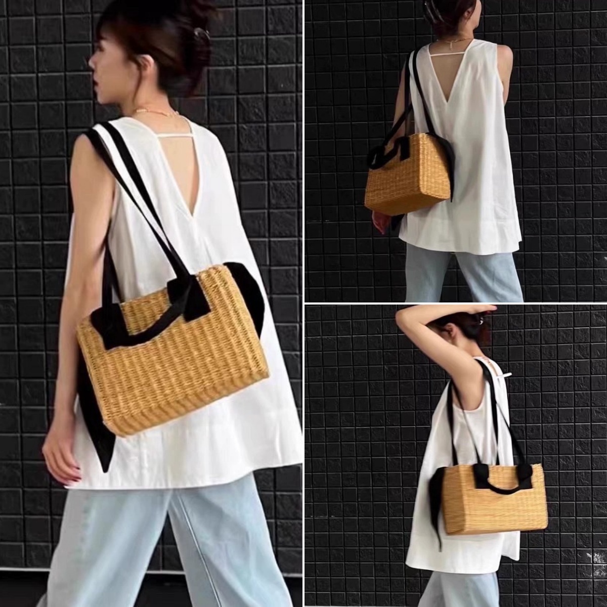 韓版露背罩衫 夏季無袖棉質襯衫 百搭背心休閒上衣