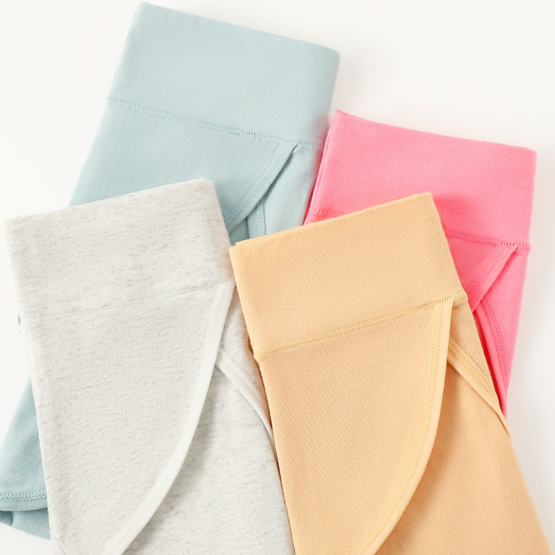 兩條裝中腰收腹純棉內褲 寬褲口設計 抗菌提臀 大尺碼高彈力三角褲