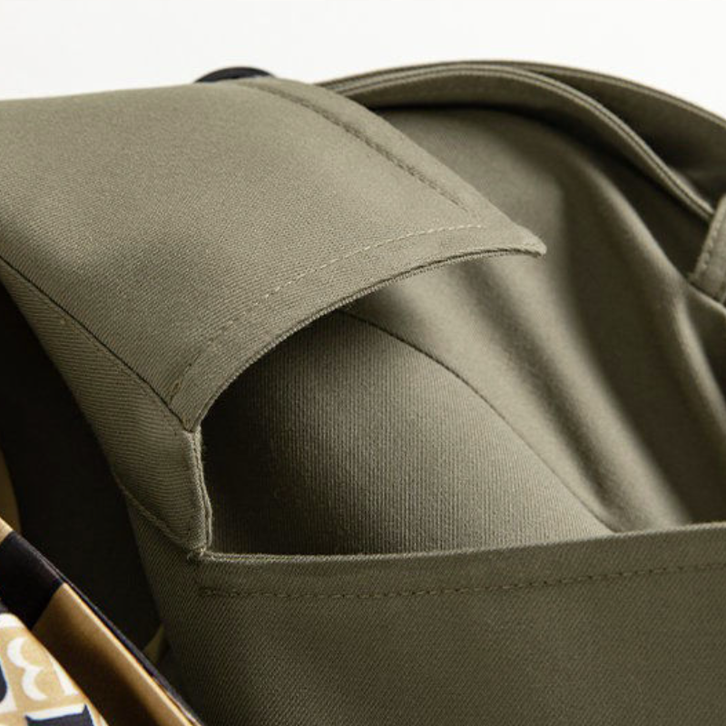 時尚升級秋冬風衣外套 寬鬆顯瘦收腰英倫風中長款