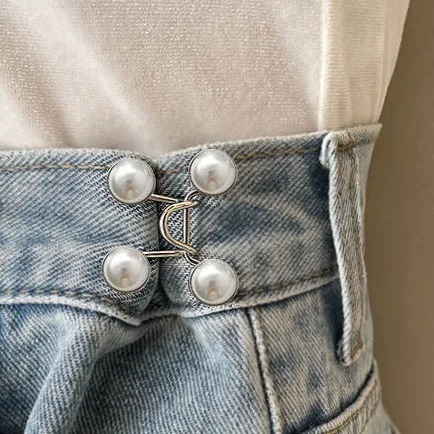 免工具可調節腰圍釦 防滑萬用伸縮扣 產後修身/水腫族必備 免裁縫一秒改褲頭 牛仔褲救星