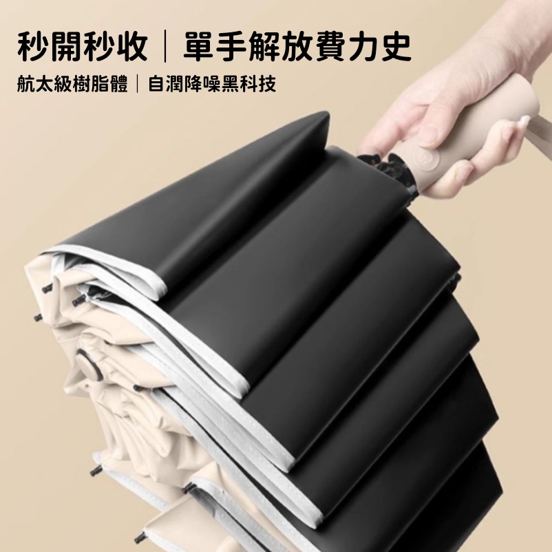逆開抗風雨傘 一鍵自動開收 晴雨雙攻 單手秒開收 UPF50+頂級防護