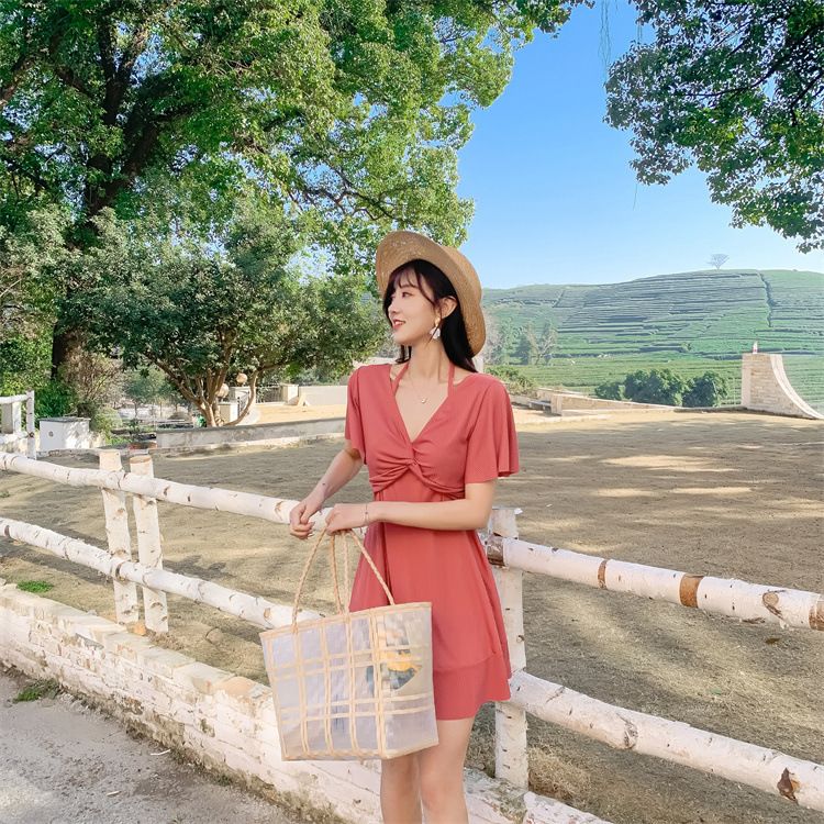 高級大碼泳衣 女士連體顯瘦款 遮肚設計