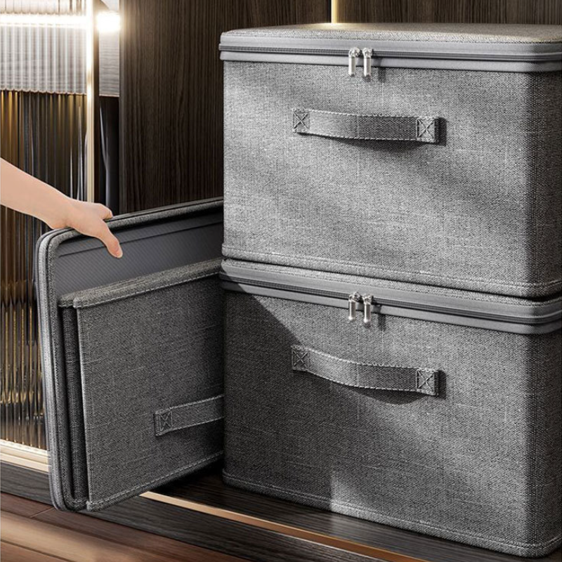 折疊式大容量收納箱｜衣櫃整理盒 衣物被子儲物必備