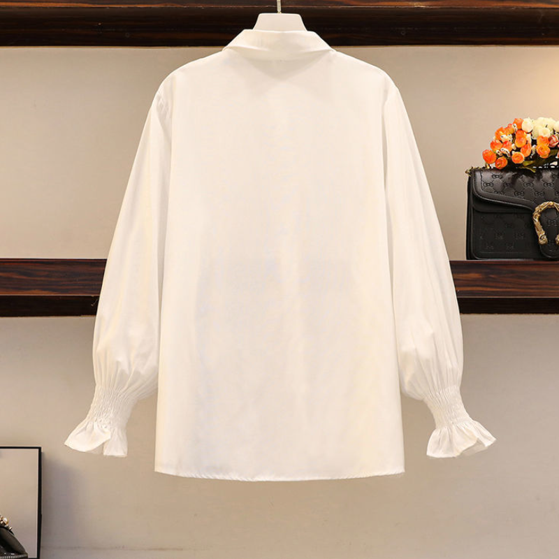 【單品可選】襯衫馬甲兩件套-春秋時尚減齡針織上衣套裝