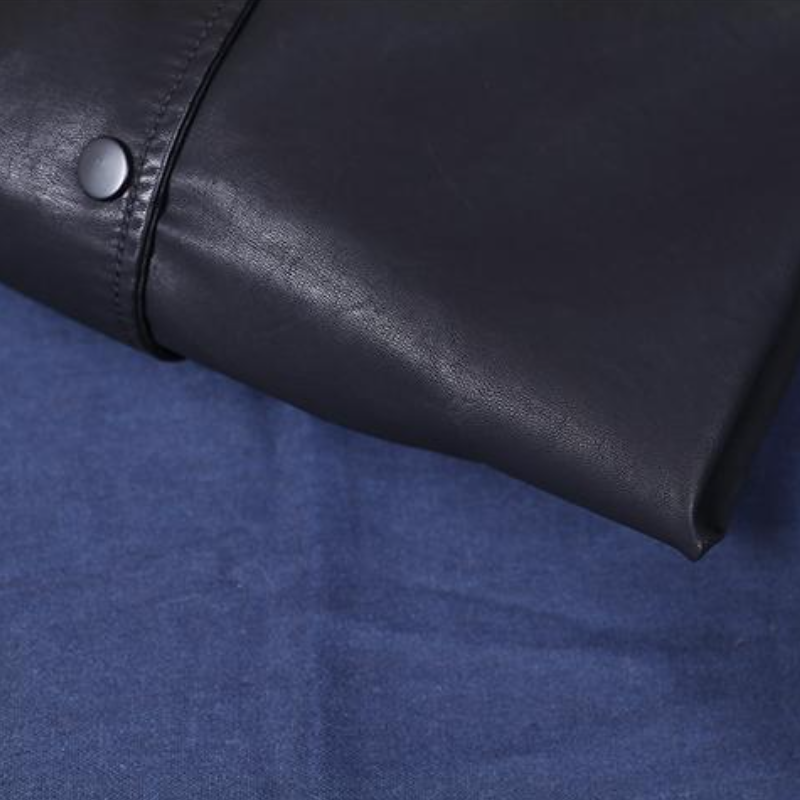 大碼皮衣夾克 大碼寬鬆 潮流感設計 可選加厚版