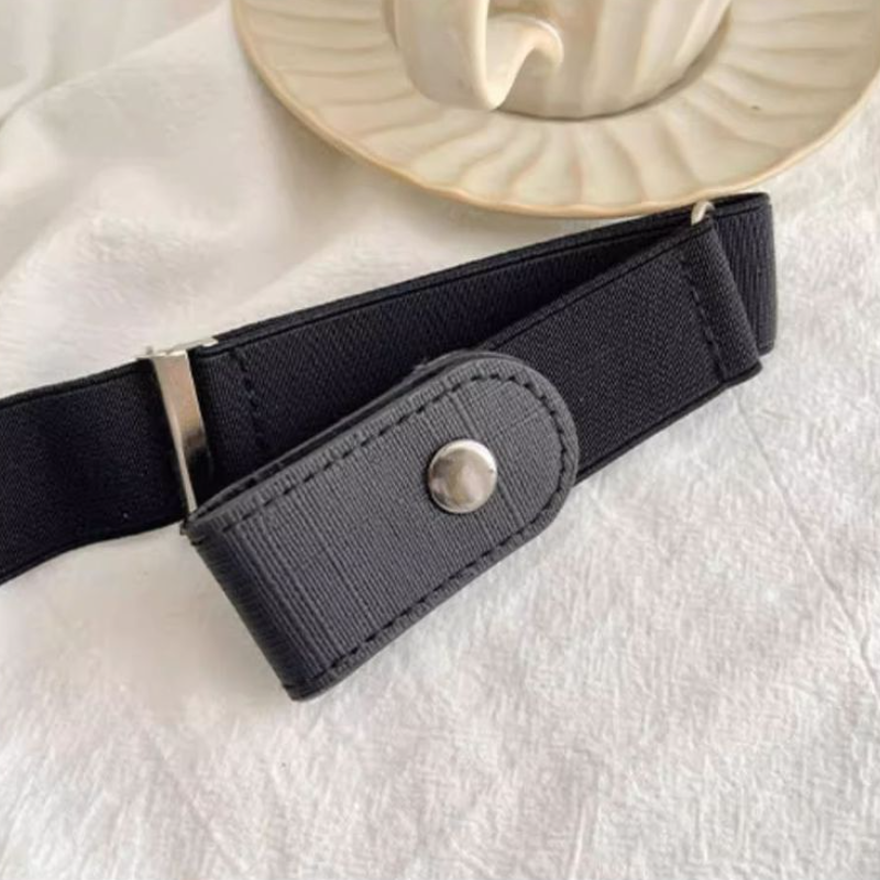 隱形鬆緊腰帶 可調整彈性設計 牛仔褲簡約褲帶 男女適用