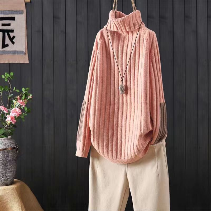 14色熱賣/韓系堆堆高領毛衣 親膚寬鬆顯瘦內搭上衣