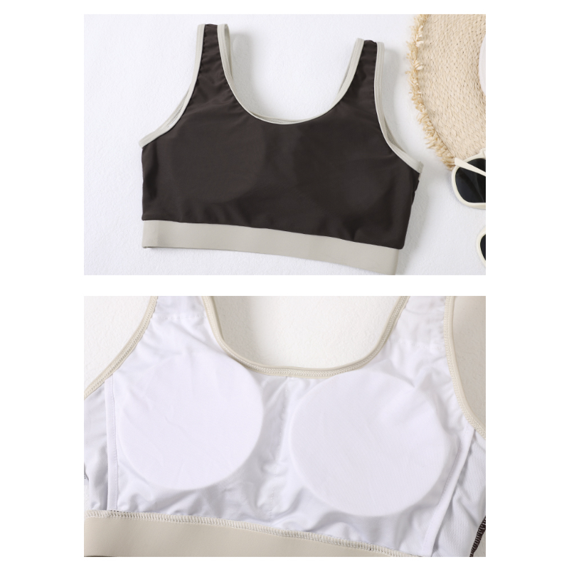 運動風分體泳衣 三件套 遮肉顯瘦 寬鬆舒適款