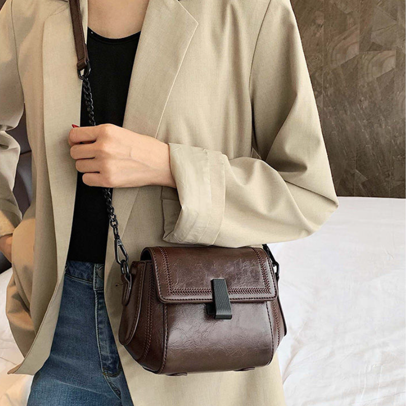 韓系．單肩鏈條包 百搭潮流MINI女包高級感穿搭