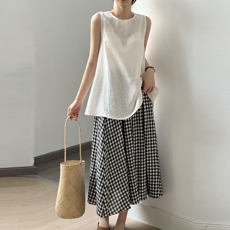 韓系後背綁帶V領無袖上衣  露背設計 輕熟法式感