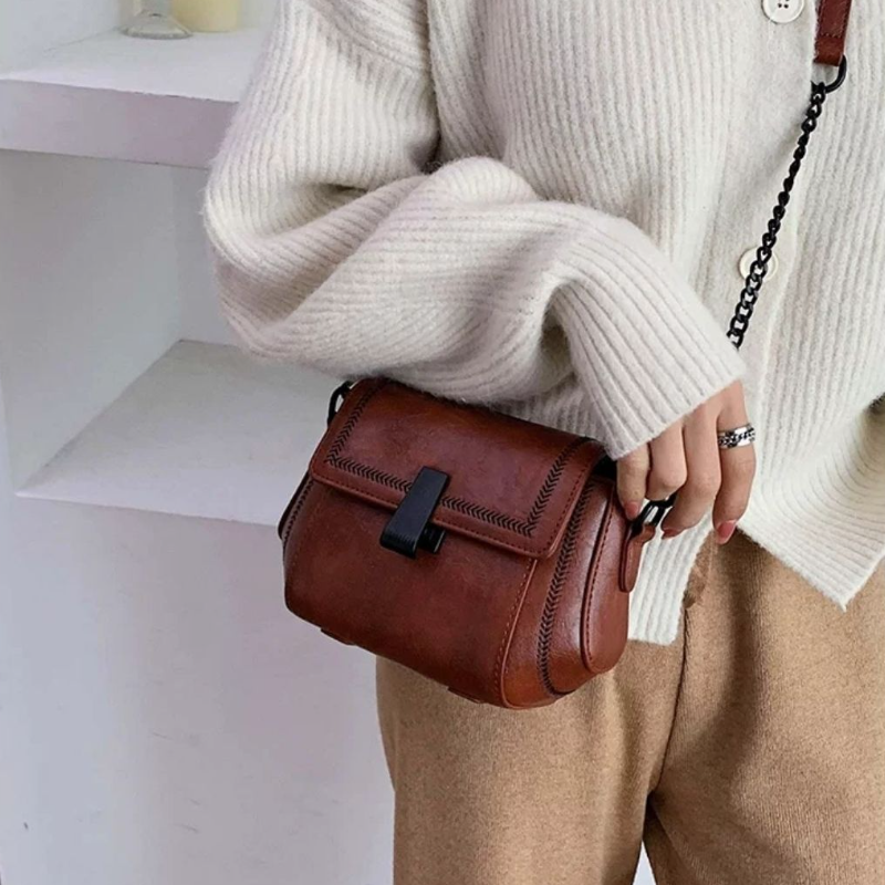 韓系．單肩鏈條包 百搭潮流MINI女包高級感穿搭