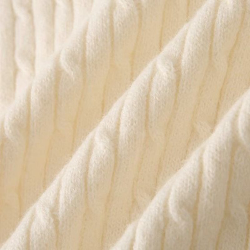 美式復古麻花針織背心 V 領設計 寬鬆慵懶感無袖上衣